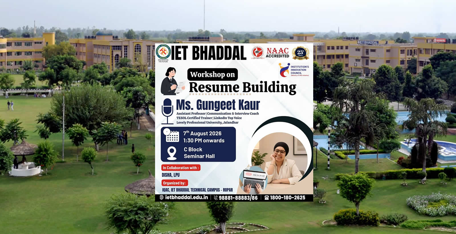 IET Bhaddal Day Event